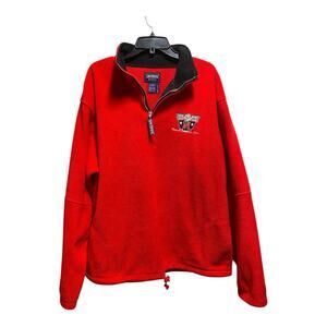 Vintage‎ Y2K 2002 Rose Bowl Nebraska Cornhuskers SouthBay 1/4 Zip Fleece XL